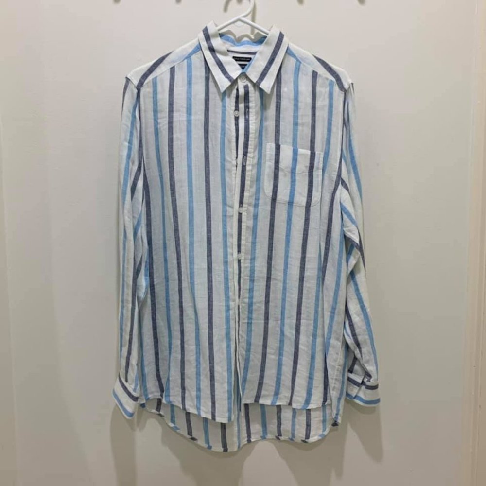 Island Company Linen Button Down